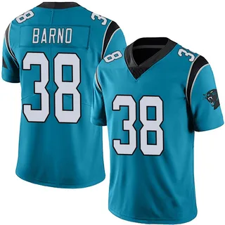 Amare Barno Carolina Panthers Men's Limited Alternate Vapor Untouchable Nike Jersey - Blue