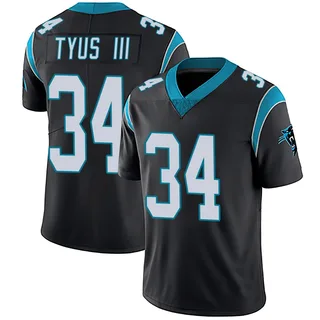 Anthony Tyus III Carolina Panthers Youth Limited Team Color Vapor Untouchable Nike Jersey - Black