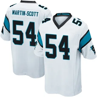 Bam Martin-Scott Carolina Panthers Youth Game Nike Jersey - White