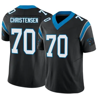 Brady Christensen Carolina Panthers Men's Limited Vapor F.U.S.E. Nike Jersey - Black