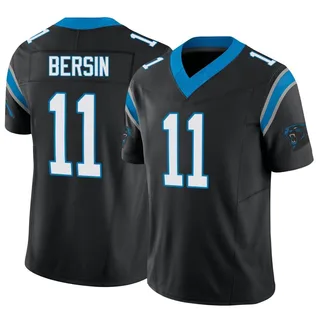 Brenton Bersin Carolina Panthers Men's Limited Vapor F.U.S.E. Nike Jersey - Black