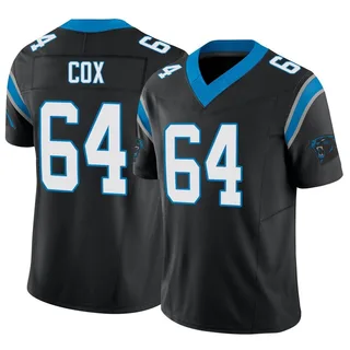Bryan Cox Carolina Panthers Men's Limited Vapor F.U.S.E. Nike Jersey - Black