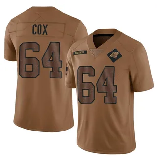 Bryan Cox Carolina Panthers Youth Limited 2023 Salute To Service Nike Jersey - Brown