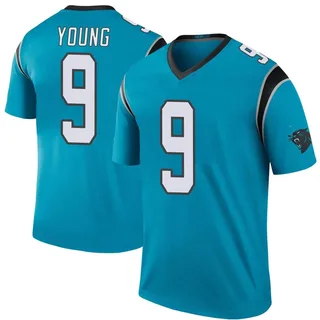 Bryce Young Carolina Panthers Youth Color Rush Legend Nike Jersey - Blue