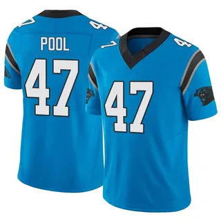 Bumper Pool Carolina Panthers Men's Limited Vapor F.U.S.E. Nike Jersey - Blue