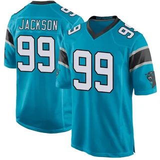 Cam Jackson Carolina Panthers Youth Game Alternate Nike Jersey - Blue