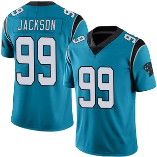 Cam Jackson Carolina Panthers Youth Limited Alternate Vapor Untouchable Nike Jersey - Blue