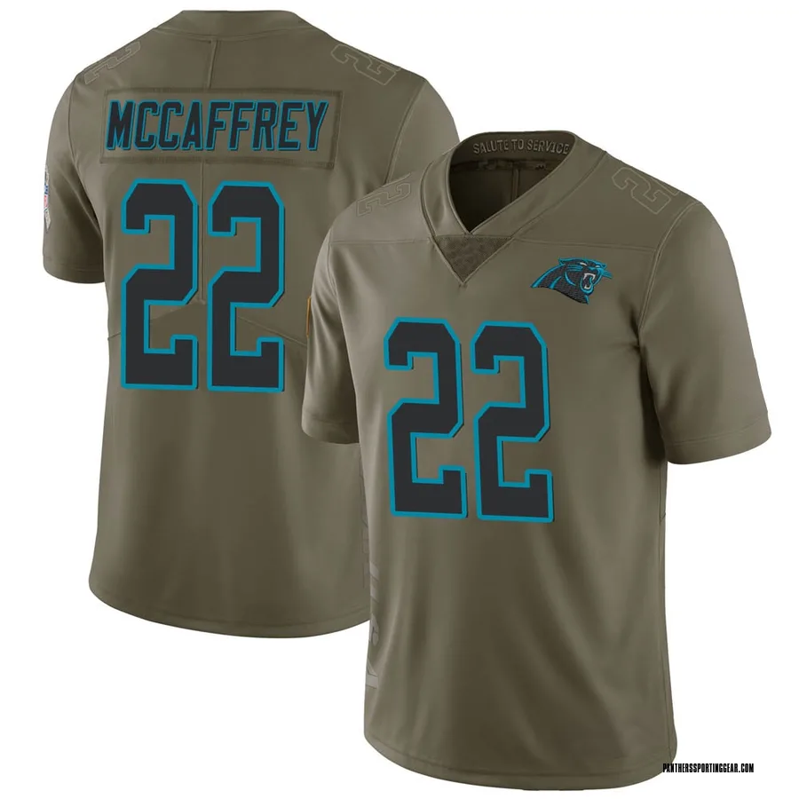 mccaffrey color rush jersey