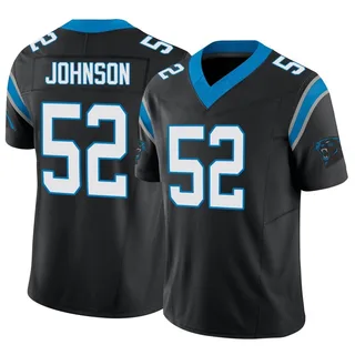 DJ Johnson Carolina Panthers Youth Limited Vapor F.U.S.E. Nike Jersey - Black