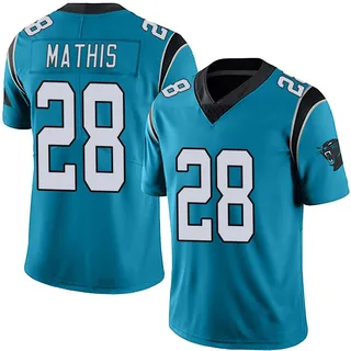 Damarri Mathis Carolina Panthers Youth Limited Alternate Vapor Untouchable Nike Jersey - Blue