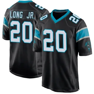 David Long Jr. Carolina Panthers Men's Game Team Color Nike Jersey - Black