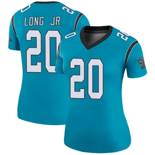 David Long Jr. Carolina Panthers Women's Color Rush Legend Nike Jersey - Blue