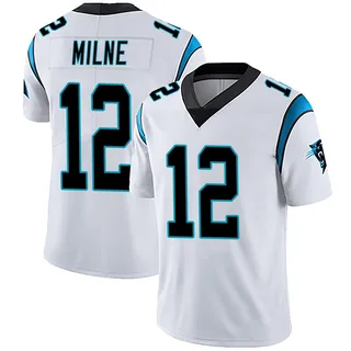 Dax Milne Carolina Panthers Youth Limited Vapor Untouchable Nike Jersey - White