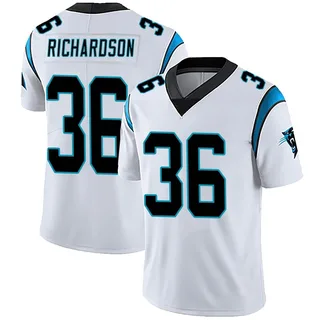 Demani Richardson Carolina Panthers Men's Limited Vapor Untouchable Nike Jersey - White