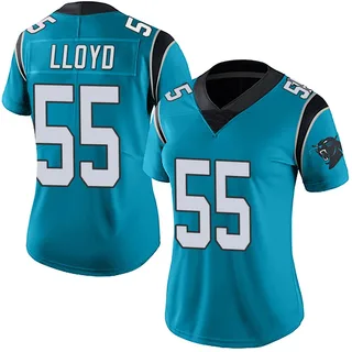 Devin Lloyd Carolina Panthers Women's Limited Alternate Vapor Untouchable Nike Jersey - Blue