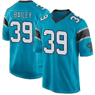 Emani Bailey Carolina Panthers Youth Game Alternate Nike Jersey - Blue