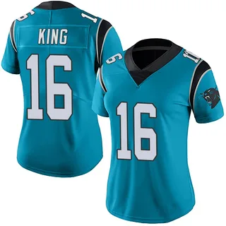Haynes King Carolina Panthers Women's Limited Alternate Vapor Untouchable Nike Jersey - Blue