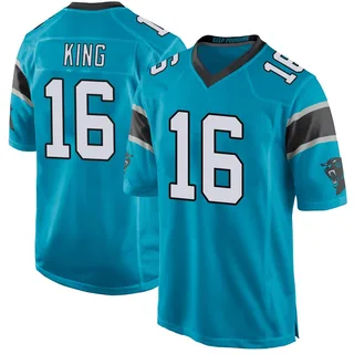 Haynes King Carolina Panthers Youth Game Alternate Nike Jersey - Blue