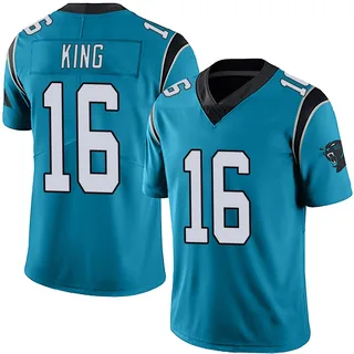 Haynes King Carolina Panthers Youth Limited Alternate Vapor Untouchable Nike Jersey - Blue