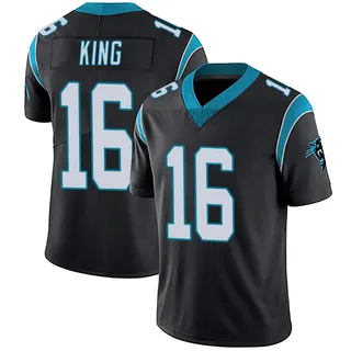 Haynes King Carolina Panthers Youth Limited Team Color Vapor Untouchable Nike Jersey - Black