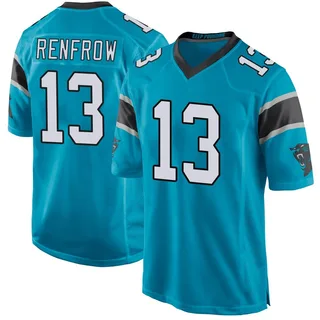 Hunter Renfrow Carolina Panthers Men's Game Alternate Nike Jersey - Blue
