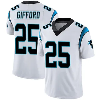 Isaac Gifford Carolina Panthers Youth Limited Vapor Untouchable Nike Jersey - White