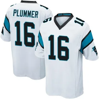 Jack Plummer Carolina Panthers Youth Game Nike Jersey - White