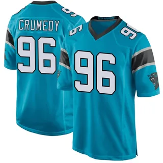 Jaden Crumedy Carolina Panthers Youth Game Alternate Nike Jersey - Blue