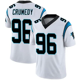 Jaden Crumedy Carolina Panthers Youth Limited Vapor Untouchable Nike Jersey - White