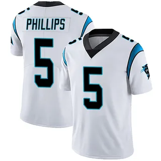 Jaelan Phillips Carolina Panthers Youth Limited Vapor Untouchable Nike Jersey - White