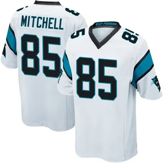James Mitchell Carolina Panthers Men's Game Nike Jersey - White