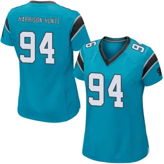 Jared Harrison-Hunte Carolina Panthers Women's Game Alternate Nike Jersey - Blue
