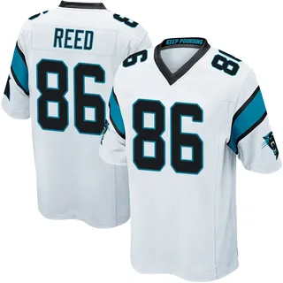 Ja'seem Reed Carolina Panthers Men's Game Nike Jersey - White
