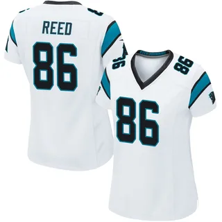 Ja'seem Reed Carolina Panthers Women's Game Nike Jersey - White
