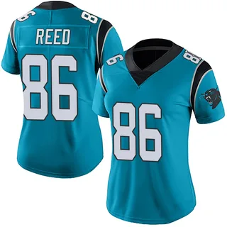Ja'seem Reed Carolina Panthers Women's Limited Alternate Vapor Untouchable Nike Jersey - Blue