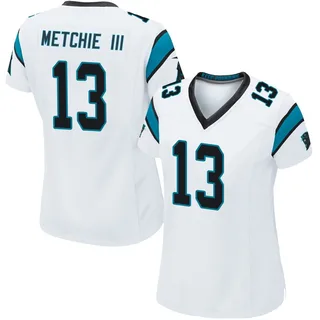 John Metchie III Carolina Panthers Women's Game Nike Jersey - White