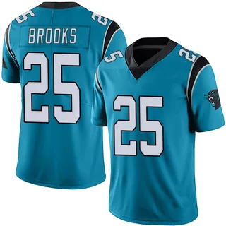 Jonathon Brooks Carolina Panthers Men's Limited Alternate Vapor Untouchable Nike Jersey - Blue