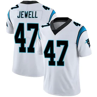 Josey Jewell Carolina Panthers Men's Limited Vapor Untouchable Nike Jersey - White