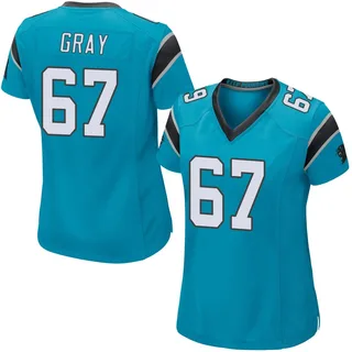 Joshua Gray Carolina Panthers Women's Game Alternate Nike Jersey - Blue