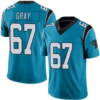 Joshua Gray Carolina Panthers Youth Limited Alternate Vapor Untouchable Nike Jersey - Blue