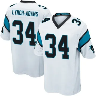 Kay'Ron Lynch-Adams Carolina Panthers Youth Game Nike Jersey - White