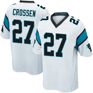 Keion Crossen Carolina Panthers Youth Game Nike Jersey - White