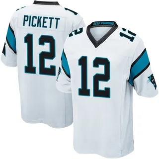Kenny Pickett Carolina Panthers Men's Game Nike Jersey - White