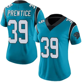 Kobe Prentice Carolina Panthers Women's Limited Alternate Vapor Untouchable Nike Jersey - Blue