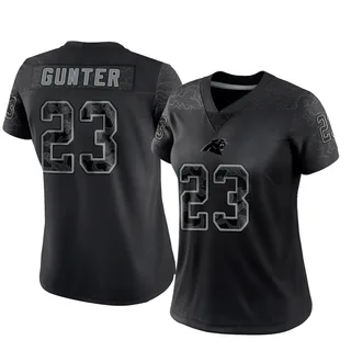 LaDarius Gunter Carolina Panthers Women's Limited Ladarius Gunter Reflective Nike Jersey - Black
