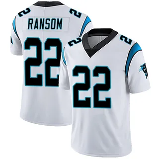 Lathan Ransom Carolina Panthers Youth Limited Vapor Untouchable Nike Jersey - White