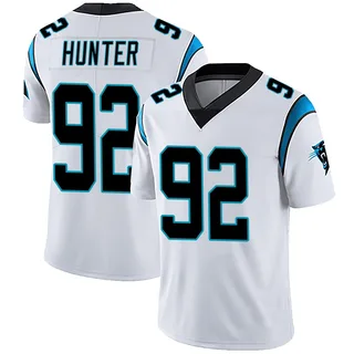 Lee Hunter Carolina Panthers Men's Limited Vapor Untouchable Nike Jersey - White