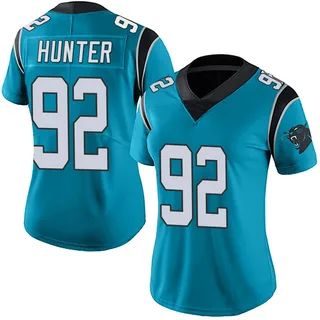 Lee Hunter Carolina Panthers Women's Limited Alternate Vapor Untouchable Nike Jersey - Blue