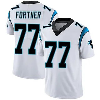Luke Fortner Carolina Panthers Youth Limited Vapor Untouchable Nike Jersey - White