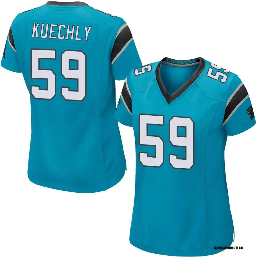 Luke Kuechly Carolina Panthers Women's Game Alternate Nike Jersey ...